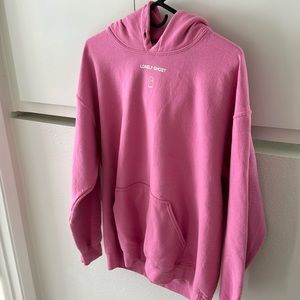 Lonely Ghost Text Me When You Get Home Large Hoodie